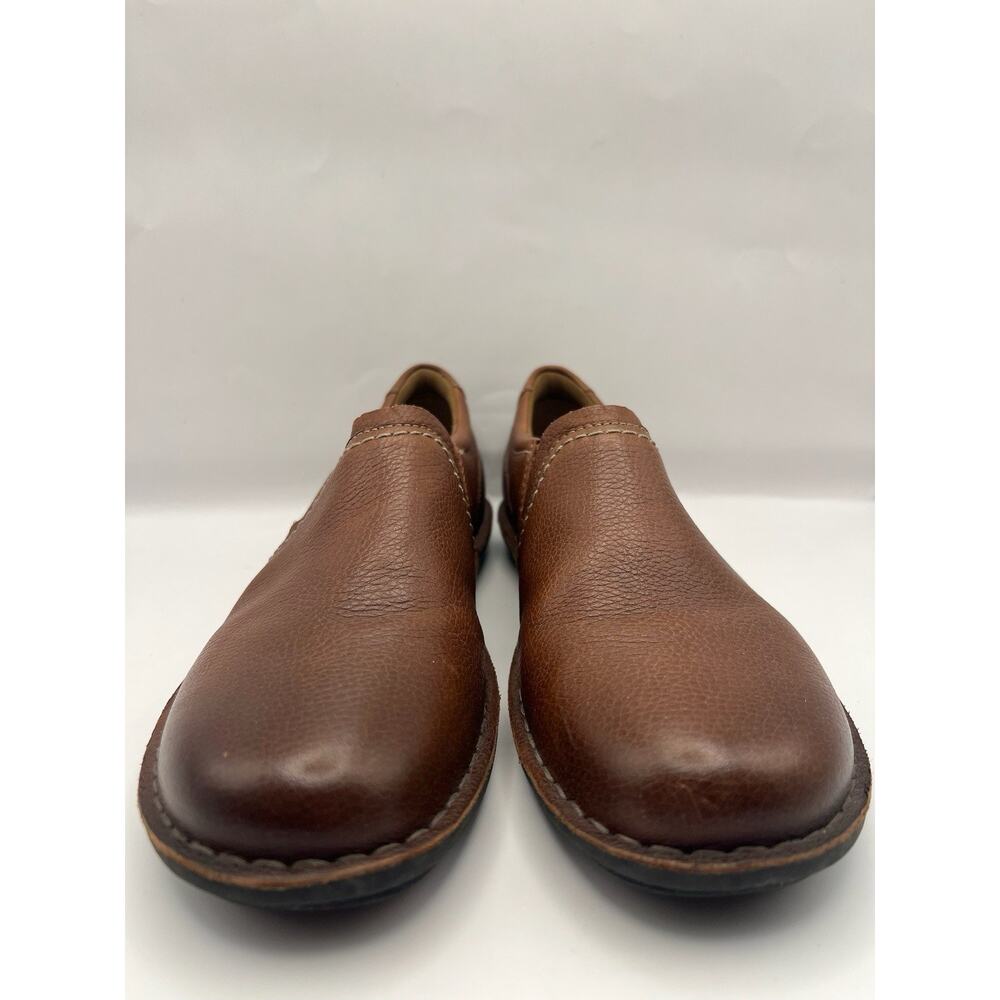 Clarks Janice Barrie Brown Leather Slip On Shoes Women Size 8 - Picture 5 of 9
